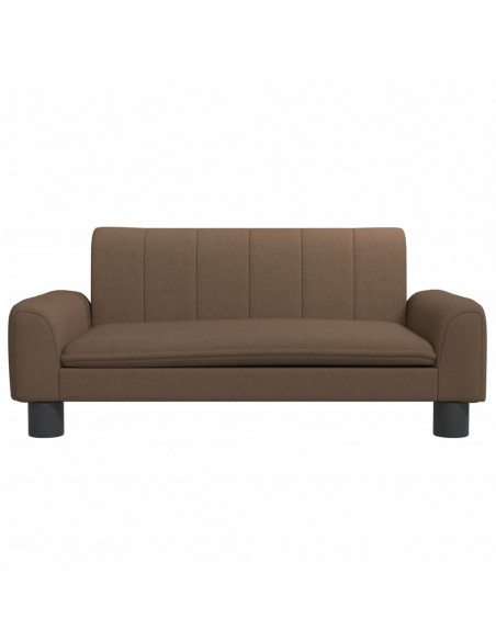 Divano per Bambini Marrone 70x45x30 cm in Tessuto