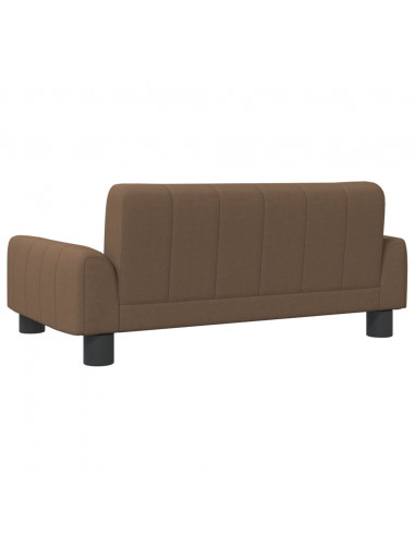 Divano per Bambini Marrone 70x45x30 cm in Tessuto
