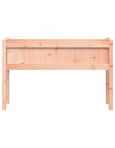 Fioriere da Giardino 2 pz con Gambe Legno Massello di Douglas