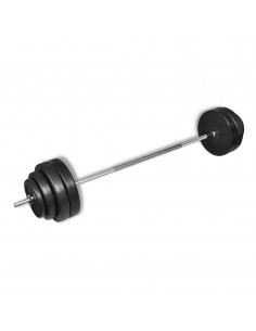 Bilanciere con Dischi Set 60 kg 2