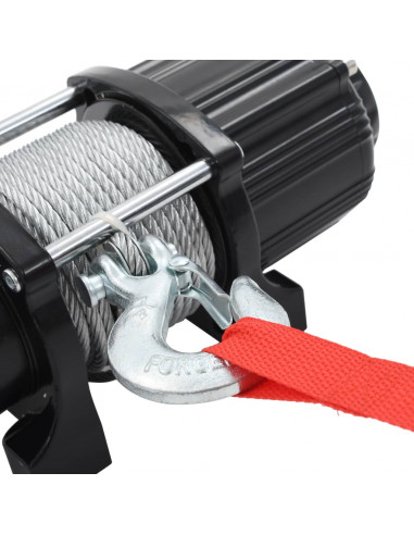 Verricello Elettrico 12 V 4500 lbs 2040 kg con Telecomando