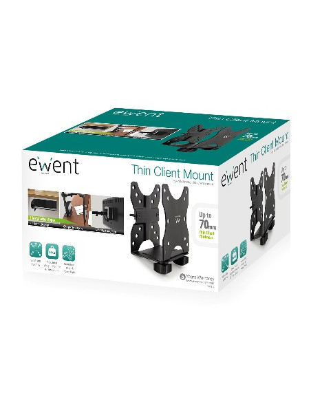 Ewent EW1517 base e supporto per PC/workstation All-in-One 5 kg Nero