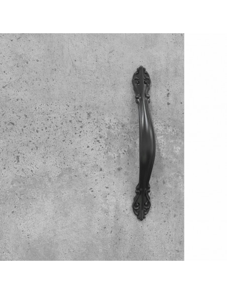 Credenza Grigio Cemento 69,5x34x180 cm in Legno Multistrato