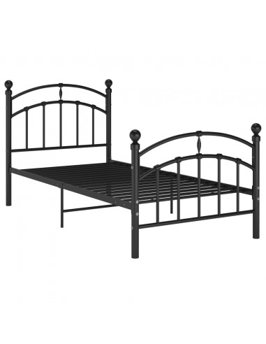 Giroletto Nero in Metallo 100x200 cm