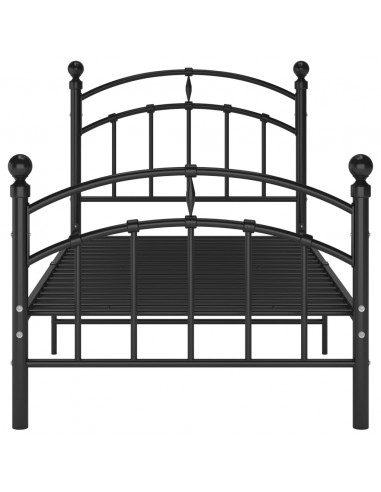 Giroletto Nero in Metallo 100x200 cm