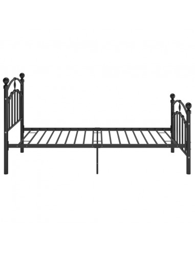 Giroletto Nero in Metallo 100x200 cm