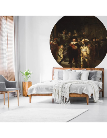 WallArt Cerchio Carta da Parati The Night Watch 190 cm