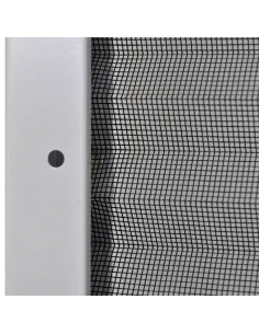 Zanzariera Plissettata per Finestre in Alluminio 60x80 cm
