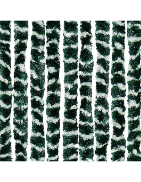 Zanzariera Verde e Bianco 90x220 cm Ciniglia