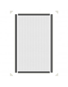 Zanzariera Magnetica per Finestre Bianca 80x140 cm