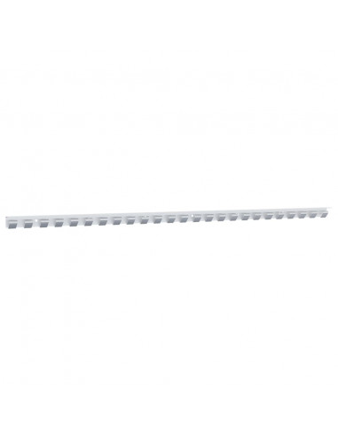 Binario di Montaggio Argento 1 m Acciaio Inox