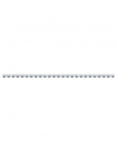 Binario di Montaggio Argento 1 m Acciaio Inox