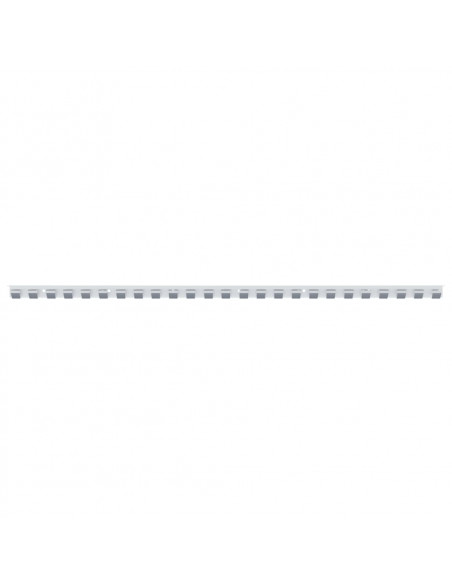 Binario di Montaggio Argento 1 m Acciaio Inox
