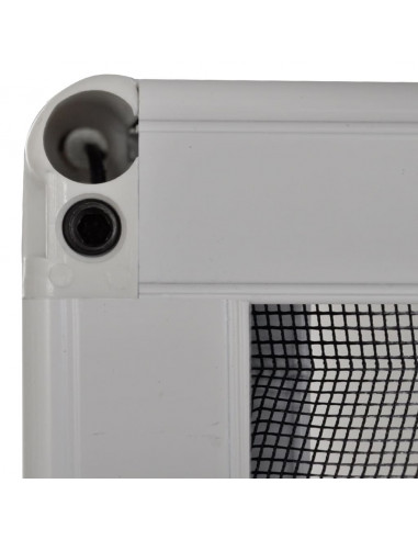 Zanzariera Plissettata per Finestre in Alluminio 60x80 cm