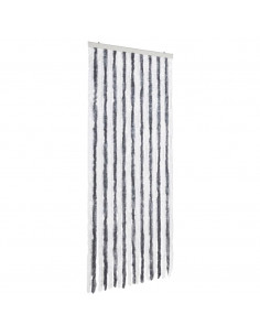 Zanzariera Grigio e Bianco 56x185 cm Ciniglia 2