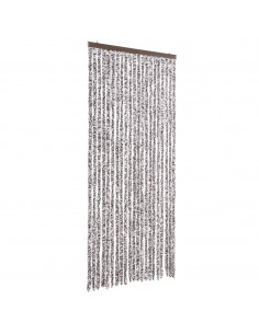 Zanzariera Marrone e Beige 90x220 cm Ciniglia 2