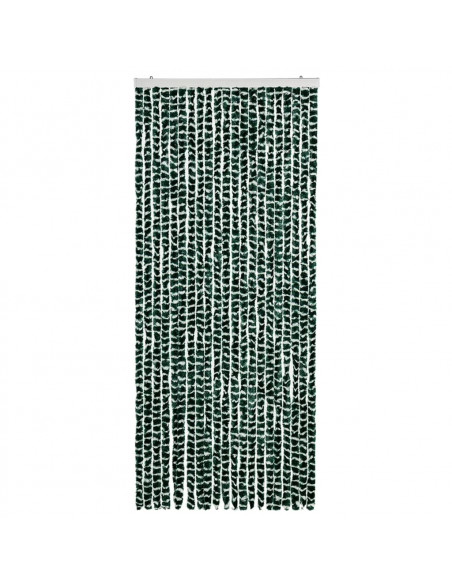 Zanzariera Verde e Bianco 90x220 cm Ciniglia