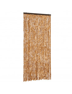Zanzariera Ocra e Bianco 90x220 cm Ciniglia 2