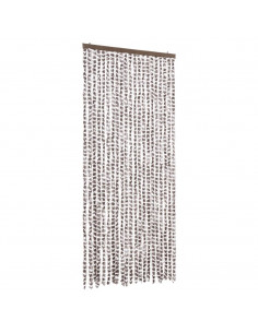 Zanzariera Grigio Talpa e Bianco 90x220 cm Ciniglia 2