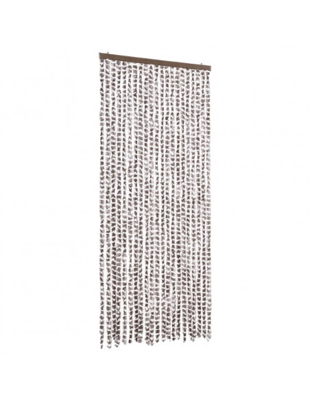 Zanzariera Grigio Talpa e Bianco 90x220 cm Ciniglia