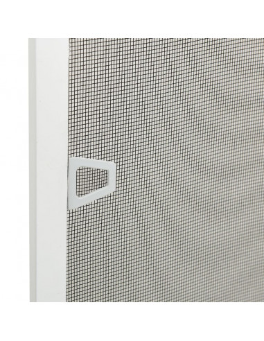 Zanzariera per Finestre Bianca 90x120 cm