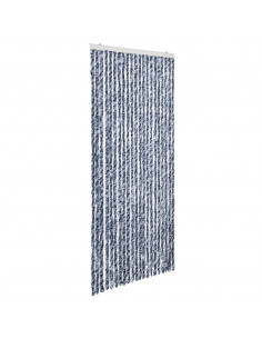 Zanzariera Blu e Bianco 90x200 cm Ciniglia 2