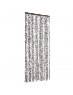 Zanzariera Marrone e Beige 56x200 cm Ciniglia 2