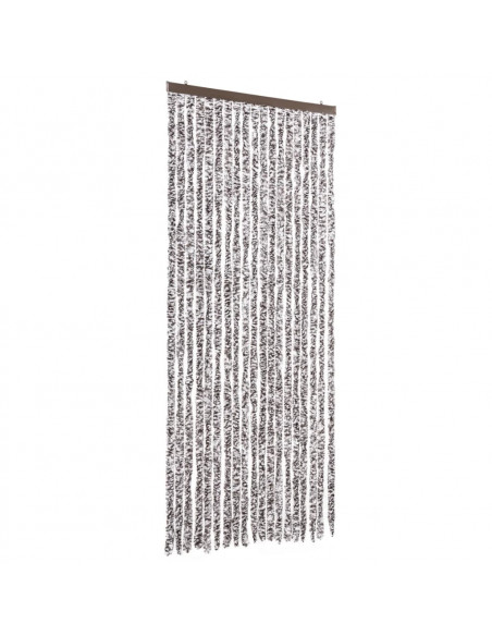 Zanzariera Marrone e Beige 56x200 cm Ciniglia