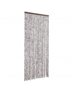 Zanzariera Marrone e Beige 90x200 cm Ciniglia 2