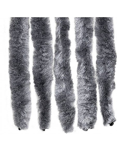 Zanzariera Argento 90x200 cm Ciniglia
