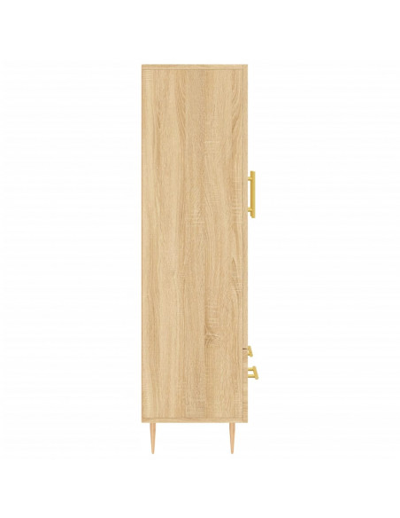 Credenza Rovere Sonoma 69,5x31x115 cm in Legno Multistrato