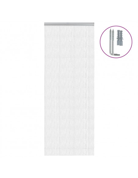 Zanzariera da Porta a Catena 80x221 cm in Alluminio