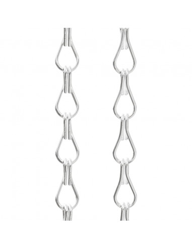 Zanzariera da Porta a Catena 90x200 cm in Alluminio