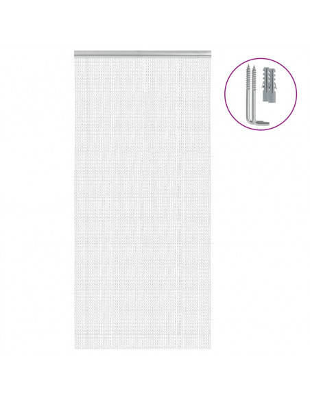 Zanzariera da Porta a Catena 100x212 cm in Alluminio