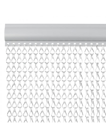 Zanzariera da Porta a Catena 100x226 cm in Alluminio