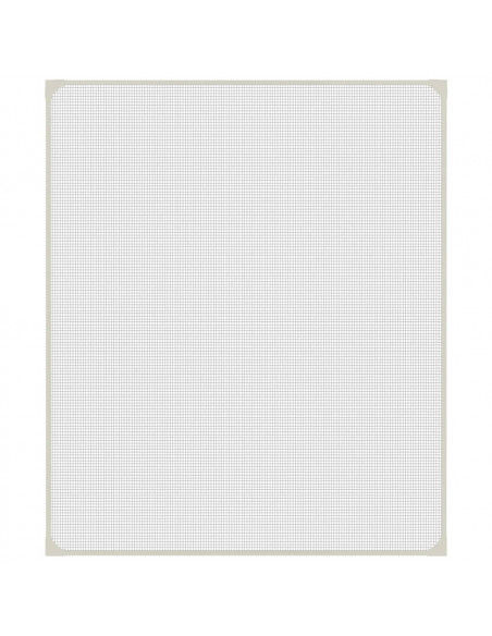 Zanzariera Magnetica per Finestre Bianca 100x120 cm