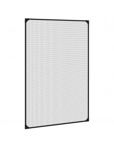 Zanzariera Magnetica per Finestre Antracite 80x120 cm 2