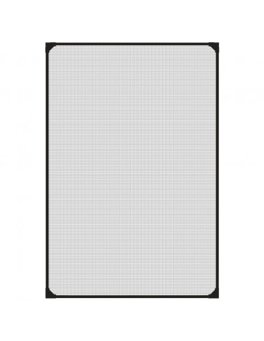 Zanzariera Magnetica per Finestre Antracite 80x120 cm
