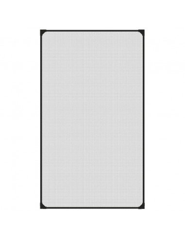 Zanzariera Magnetica per Finestre Antracite 80x140 cm
