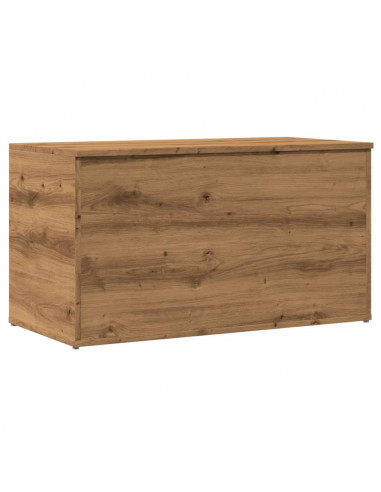 Cassapanca Rovere Artigianale 84x42x46 cm Legno Ingegnerizzato
