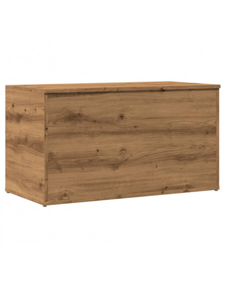 Cassapanca Rovere Artigianale 84x42x46 cm Legno Ingegnerizzato