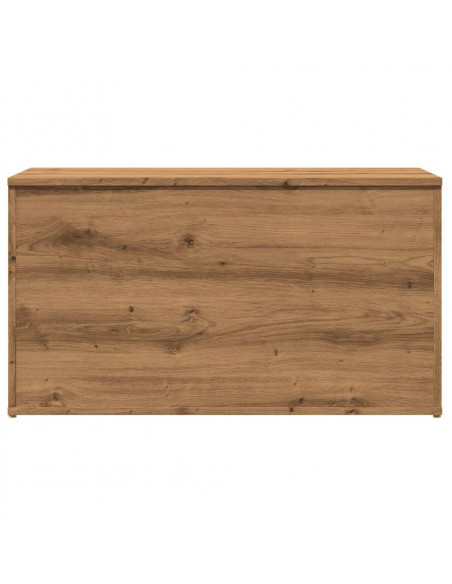 Cassapanca Rovere Artigianale 84x42x46 cm Legno Ingegnerizzato