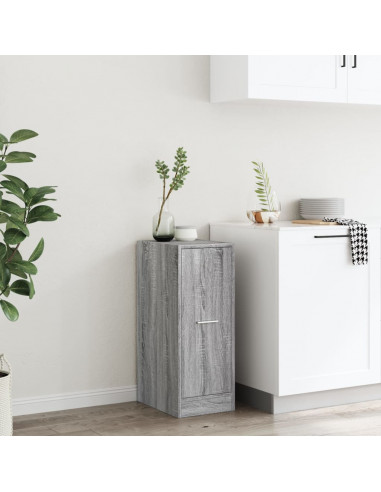 Armadietto da Farmacia Grigio Sonoma 30x41x77,5cm in Truciolato