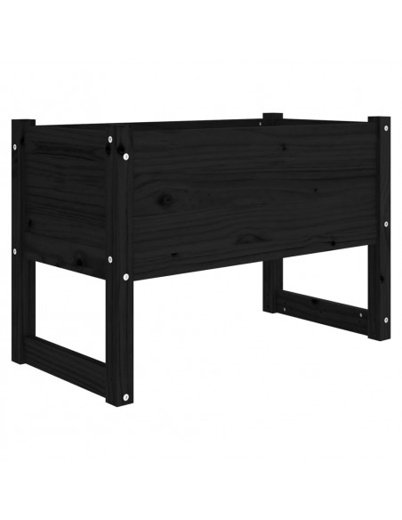 Fioriera Bianca 78x40x52 cm in Legno Massello di Pino