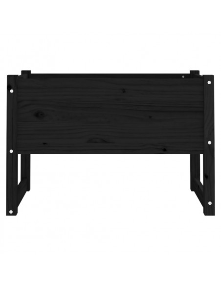 Fioriera Bianca 78x40x52 cm in Legno Massello di Pino