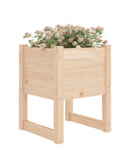 Fioriera 40x40x52,5 cm in Legno Massello di Pino