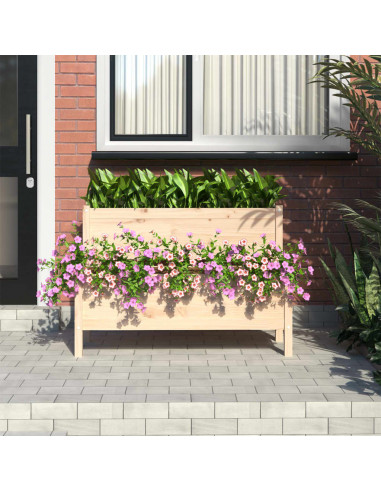 Fioriera 110x84x75 cm in Legno Massello di Pino