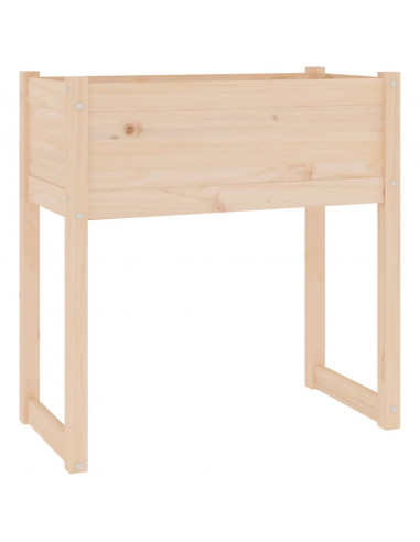 Fioriera 78x40x81 cm in Legno Massello di Pino