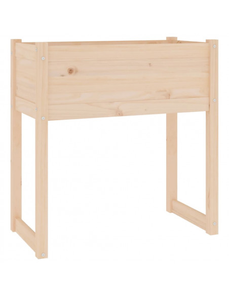 Fioriera 78x40x81 cm in Legno Massello di Pino