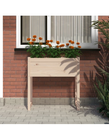 Fioriera 78x40x81 cm in Legno Massello di Pino